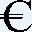 Description: image of Euro symbol