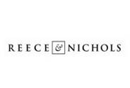 Design comprising the wording 'REECE' and 'NICHOLS' represented in a stylized font with an ampersand within a square between the two words.